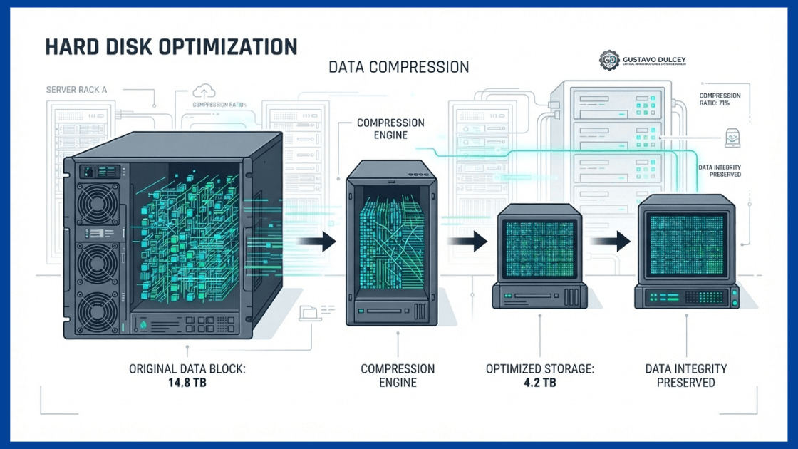 Optimización y reducción de espacio en discos virtuales QCOW2 en Proxmox VE