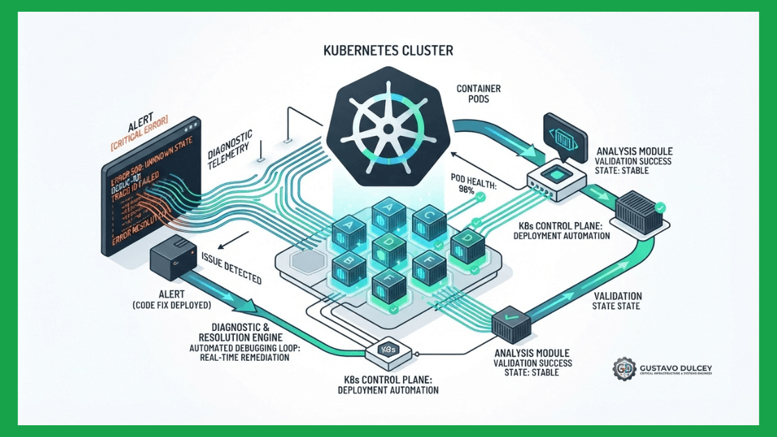 lujo de diagnóstico y resolución técnica del error CrashLoopBackOff en pods de Kubernetes